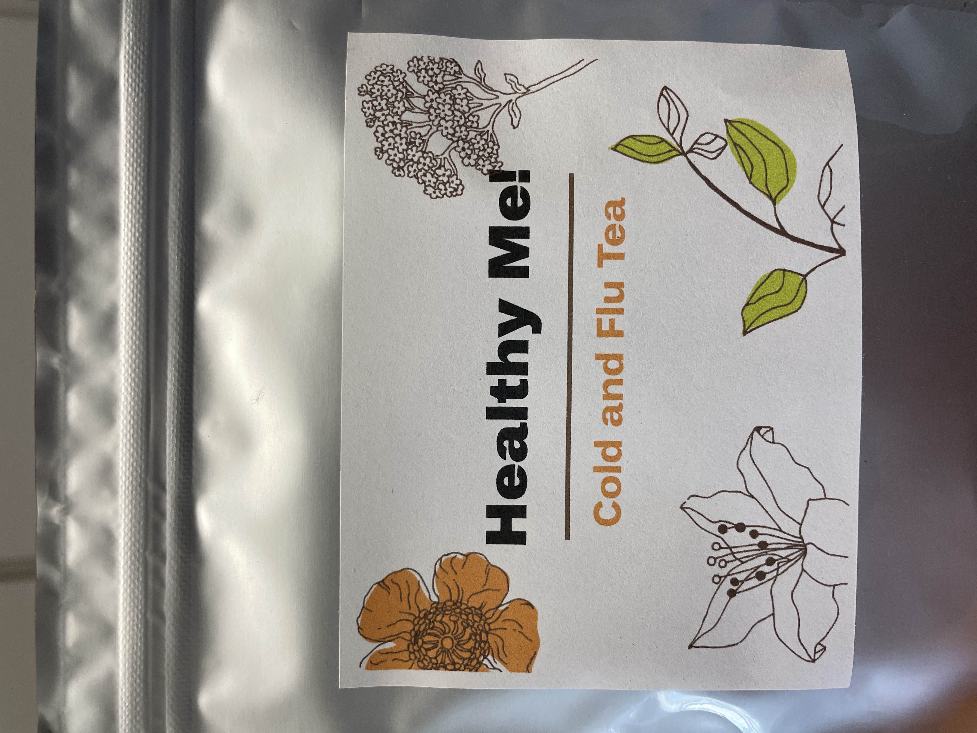 Healthy Me! Cold and Flu Tea by Sassy Fae Homeopathic Healing