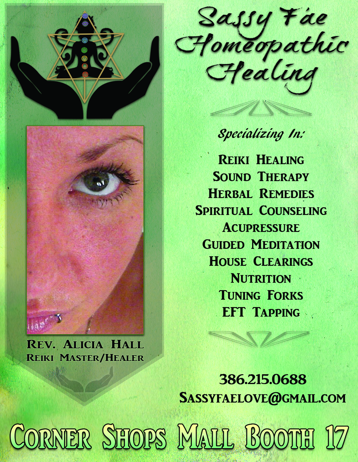 Alicia — Reiki Master, Psychic Medium, and holistic healer at Sassy Fae in Daytona Beach